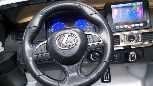 camioneta para niños oficial lexus LX570 con pantalla video 4 motores y full lujos смотреть онлайн