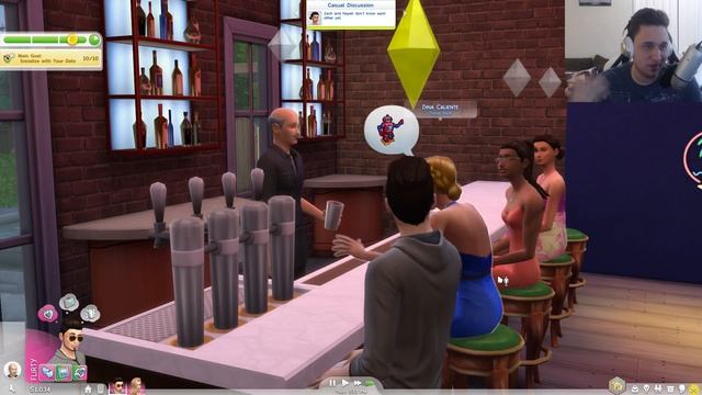 Date Night! "The Sims 4 Get to Work" (Down to Business) Ep.3 смотреть онлайн
