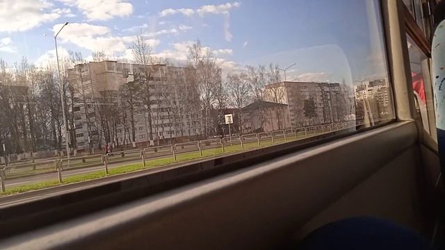 Борисов. Поездка на автобусе МАЗ 103.486 маршрут 18а (ГОС№: АС 1658-5) смотреть онлайн