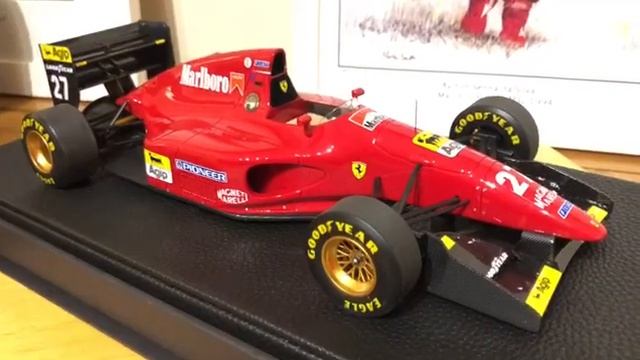 1/18 GP Replicas Jean Alesi 1994 'Marlboro' conversion Ferrari 412 T1 - Diecast Review смотреть онлайн