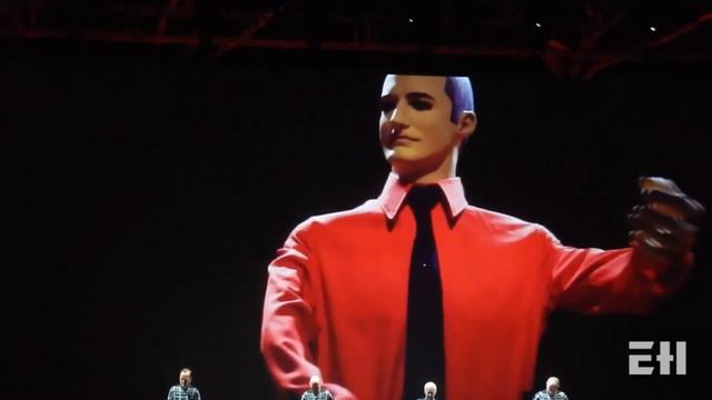 KRAFTWERK - THE ROBOTS - LIVE TOUR 3D 2019 - ROMA OSTIA ANTICA