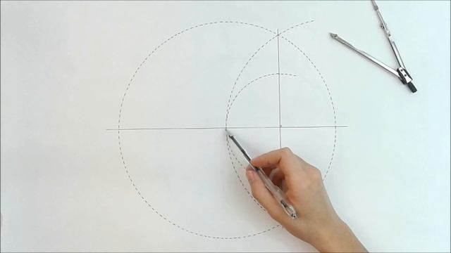 Построение 8 угольника циркулем смотреть онлайн