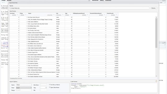 Import Excel Data with R Studio смотреть онлайн