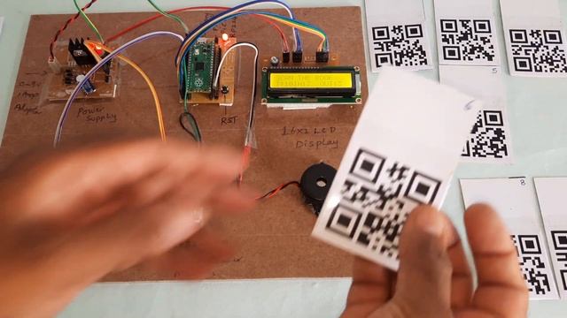 QR Code Based Smart Library Management With IN / OUT Books Counting Display Using Raspberry Pi Pico смотреть онлайн