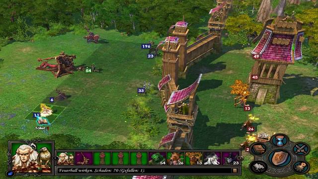 Let's Play Heroes of Might and Magic 5: Sylvaner Kampagne #18 (Schwer) - Die Verteidigung смотреть онлайн