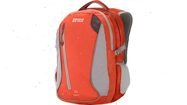 Рюкзак Агент 34, серый/красный (Nova Tour) обзор 95402-1 производитель Nova Tour (Россия) смотреть онлайн