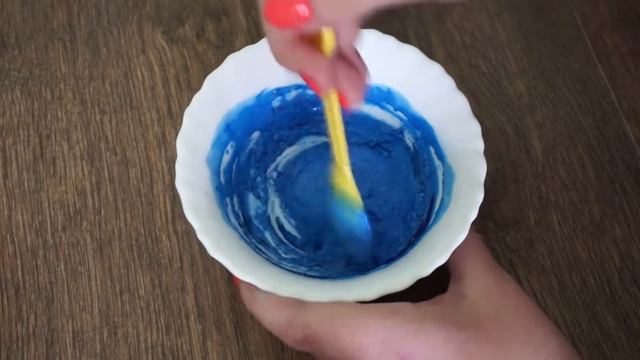 DIY.Galaxy лизун из клея 💙💖🖤💜 смотреть онлайн