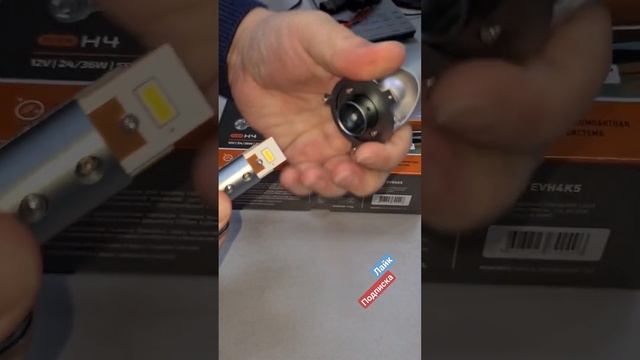 Светодиодные лампы H4 Mini LENS ? - Новинка от MTF Light смотреть онлайн