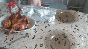 Курочку пожарила, не домашняя правда а из магазина??? 17 апреля 2022