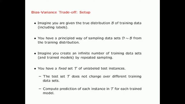 4.1 Model Generalization and the Bias-Variance Trade-Off смотреть онлайн