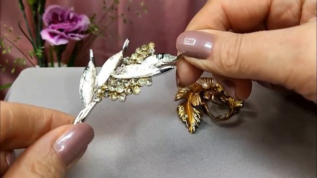 210. Распаковка, распаковка!!! Винтажные украшения для ремонта из Америки! Декабрь 2021 г. смотреть онлайн