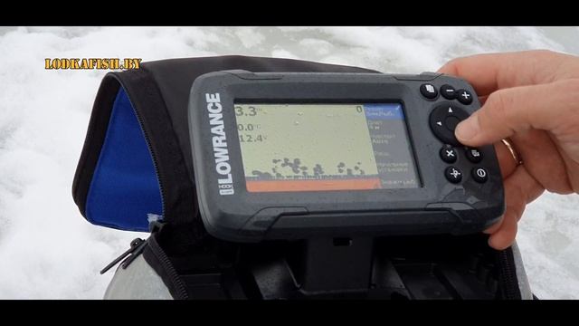Обзор эхолота Lowrance Hook2-4x со льда. Хук слева для Практика? смотреть онлайн