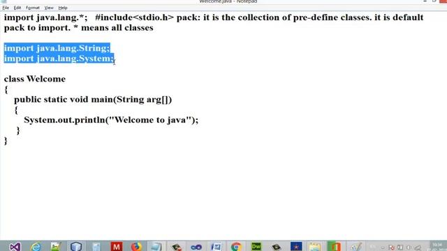 How to Run Java Program on Netbeans and Full Explanation of First java Program смотреть онлайн