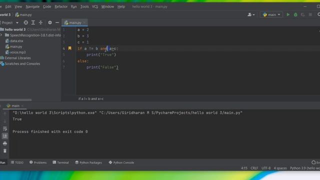 LOGICAL OPERATORS IN PYTHON|PYTHON|LEARN WITH GIRI смотреть онлайн