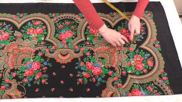 ПЛАТЬЕ - ТУНИКА ЗА 30 МИНУТ ИЗ ПАВЛОВОПОСАДСКОГО ПЛАТКА НА ПОЛНУЮ ФИГУРУ смотреть онлайн