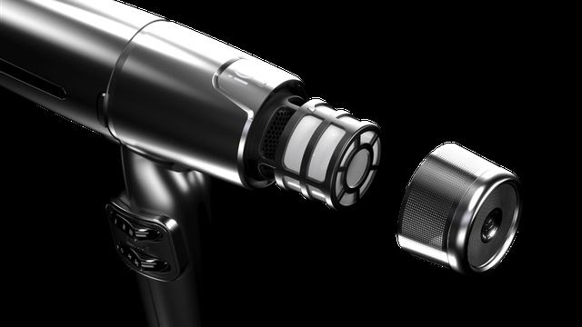 Фен IQ LITE : съемный фильтр для легкой очистки смотреть онлайн