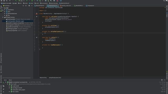 Android with Kotlin: REST API with Retrofit 2 part #1 смотреть онлайн