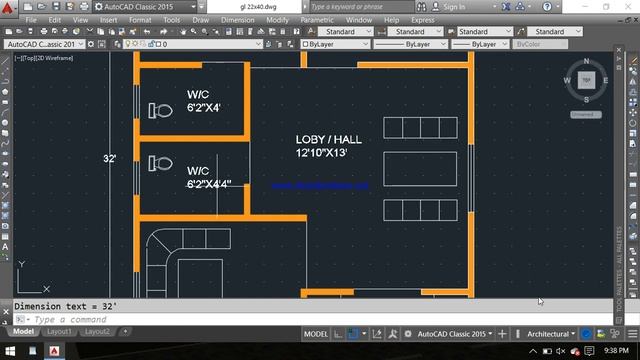 20x32 house plans east facing | 20 by 32 ka ghar ka naksha | 2bhk house plan 640 sqft | cvl design смотреть онлайн