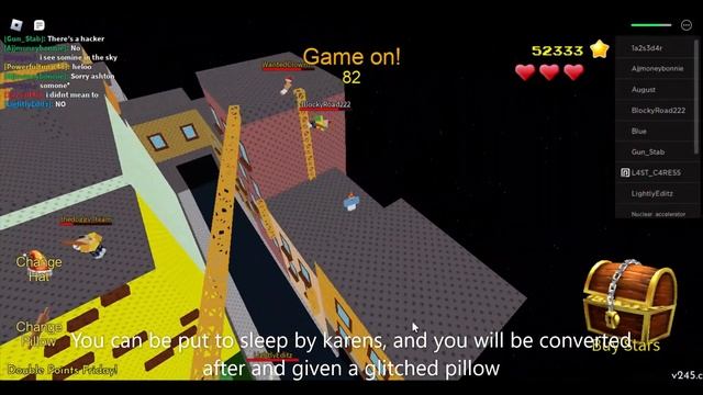 INSANE pfs glitch (Roblox Pillow Fight Simulator) смотреть онлайн