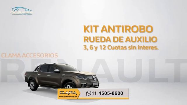 Clama Renault - accesorios para la Alaskan смотреть онлайн