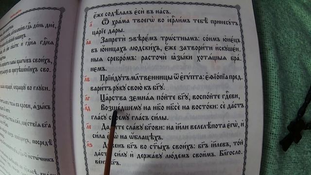 Читаем Псалтирь Великим постом. Кафизма девятая. смотреть онлайн