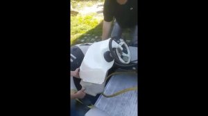 Рулевая консоль для лодки ПВХ и панель приборов. Изготовление.