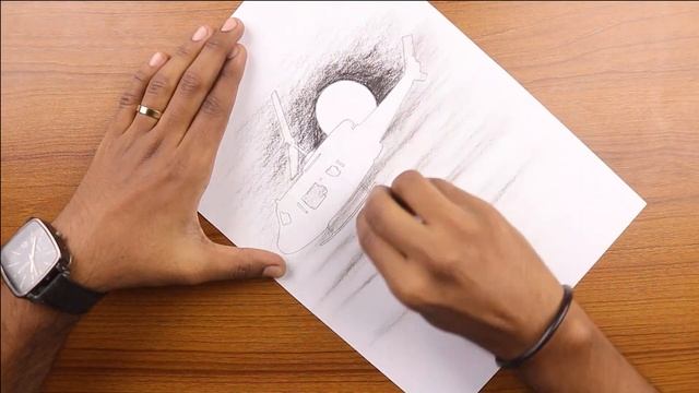 How to draw Air Force with Helicopter with Pencil Sketch | Sketching Video | Learn to Draw смотреть онлайн