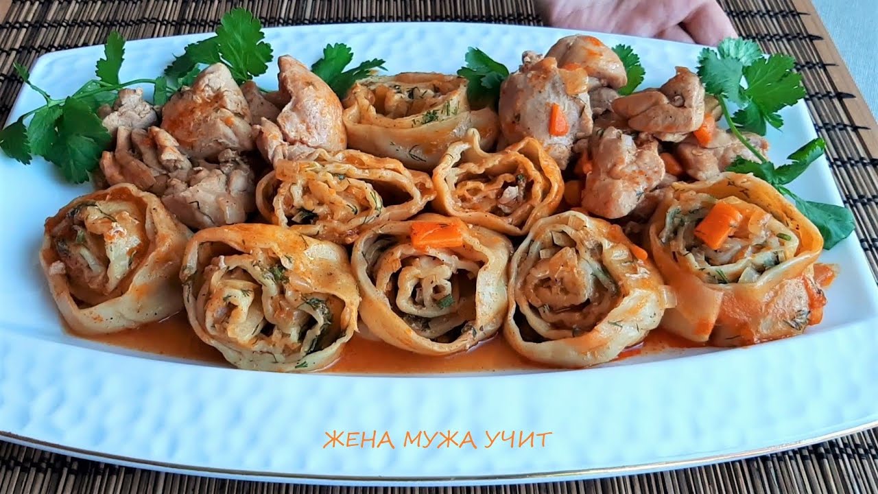 ЖЕНА МУЖА УЧИТ