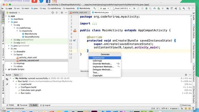 49 Android Sudio Activity lifecycle concepts смотреть онлайн