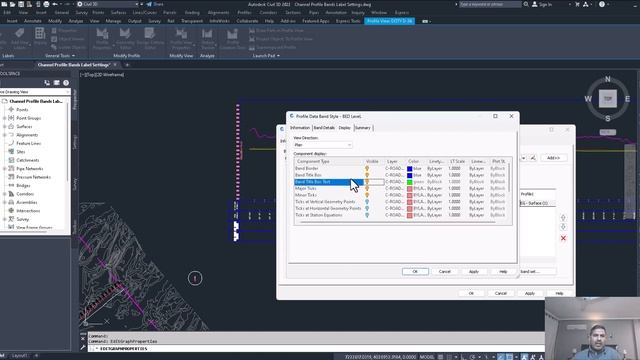 Profile Band Style Creation | AutoCAD Civil 3D in URDU/Hindi | How to Set Band Style #bandstyle смотреть онлайн
