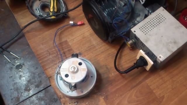 Ремонт пылесоса Samsung AirTrack. Сгорел якорь. Замена двигателя. смотреть онлайн