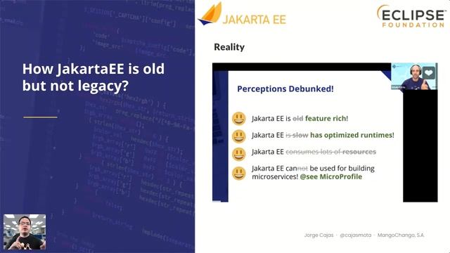 Modern Backed Development with Jakarta EE - Jorge Cajas | Jakarta EE @ J4K смотреть онлайн