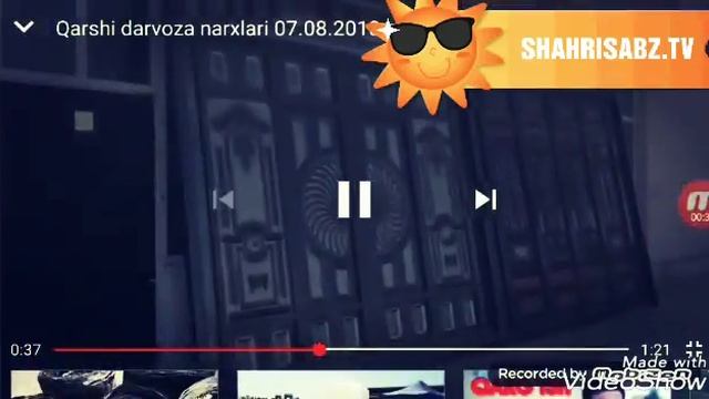 SHAHRISABZ DARVOZA NARXLARI 19.08.2018 смотреть онлайн