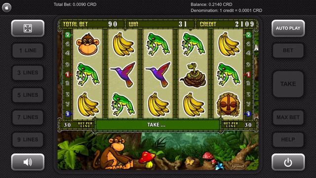 Crazy Monkey 2 / Igrosoft Slot смотреть онлайн