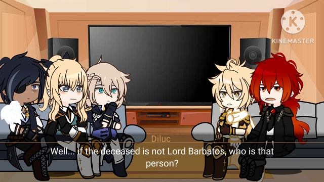 Genshin Impact react to Venti/Barbatos (3/3) +no ship смотреть онлайн
