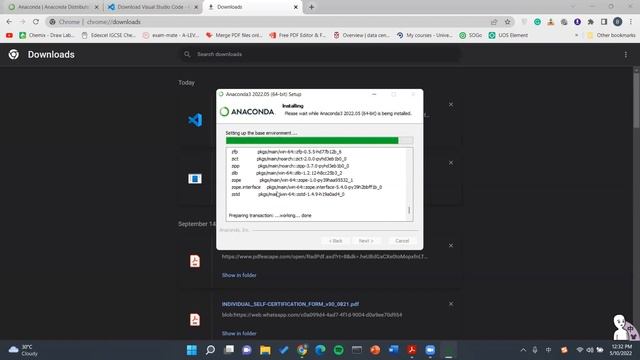 Anaconda & VS Code Installation смотреть онлайн