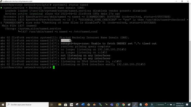 Practica Instalacion y configuracion de DNS en Centos 7 Bind смотреть онлайн