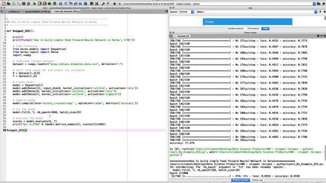 Learn By Example 323 | How to build simple Feed Forward Neural Network in Keras? смотреть онлайн