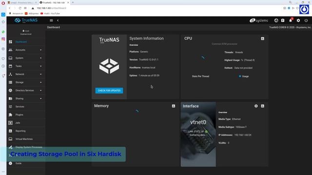 TrueNAS Core Install Configure Pool User And Sharing - Large Scale Data Storage Technology смотреть онлайн
