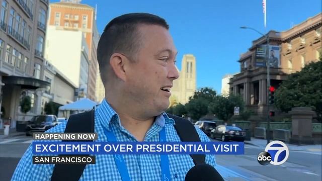 SF residents react to visit from Biden, expected to make announcements in health tech and AI смотреть онлайн