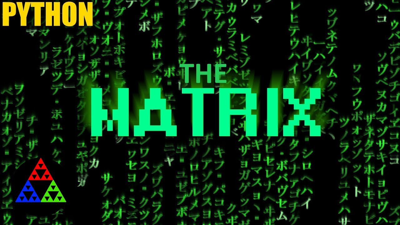 Как сделать Заставку из фильма 'МАТРИЦА' на Python [ Pygame ] смотреть онлайн