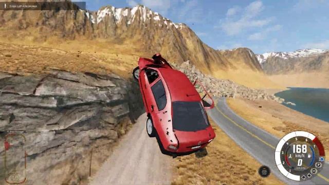 BeamNG.drive - Škoda Octavia 2.0 1996 - Car Show Test Drive Crash . 4K 60fps. смотреть онлайн