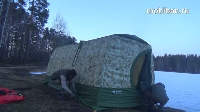 Сборка Мобиба МБ-442 М2 в лесу смотреть онлайн