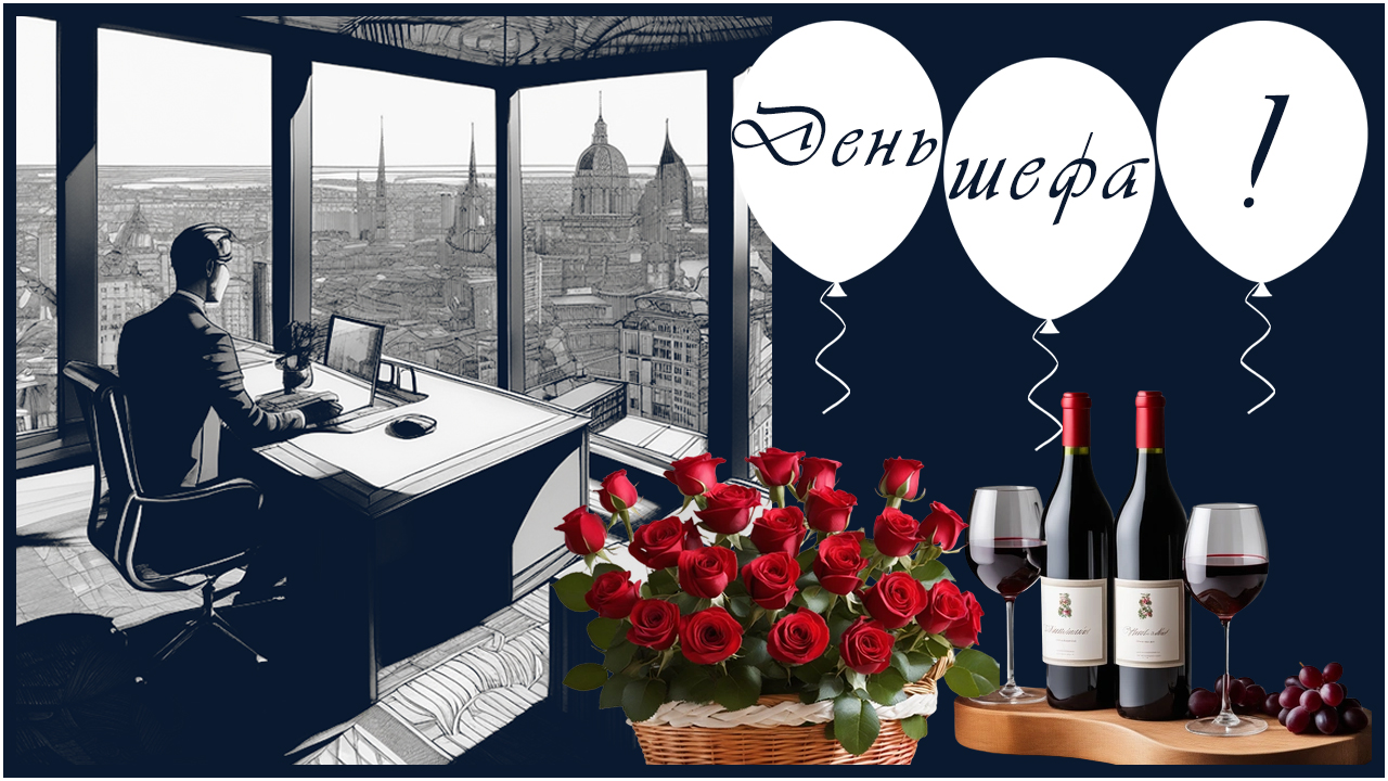 16 октября День шефа! С днём БОССА! Оригинальное поздравление в стихах. Любимому шефу! смотреть онлайн