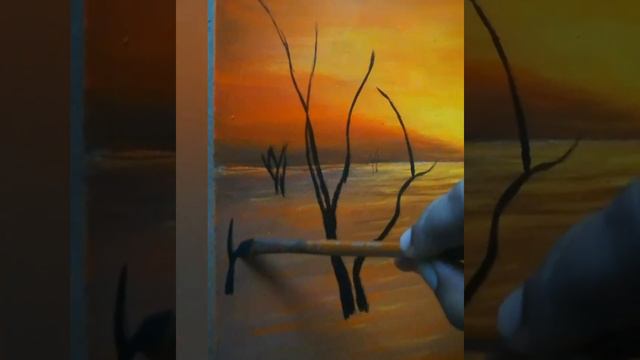 Sunset over lake смотреть онлайн