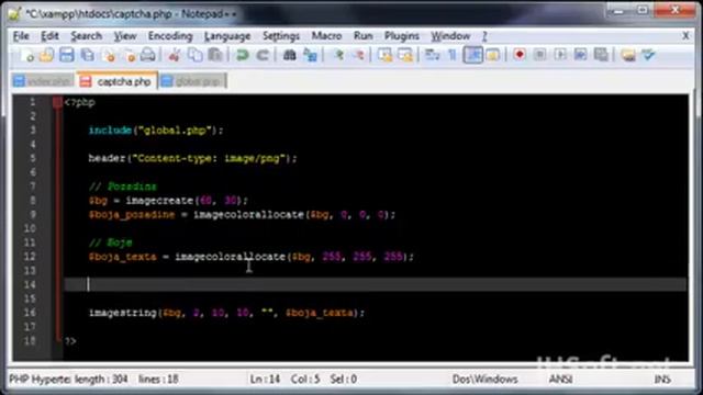 PHP Captcha смотреть онлайн