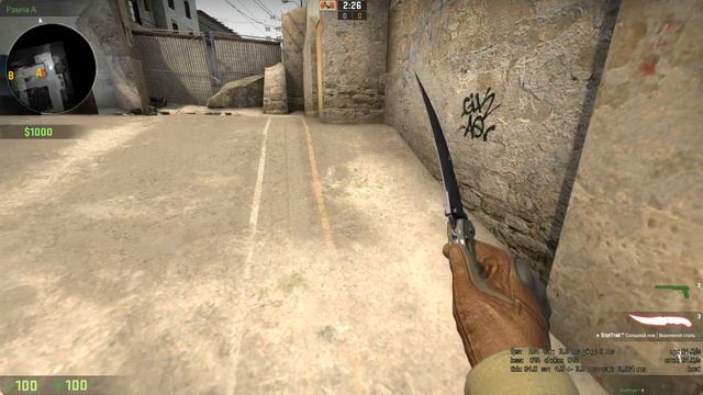 ★ StatTrak™ Flip Knife | Blue Steel (Minimal Wear) смотреть онлайн