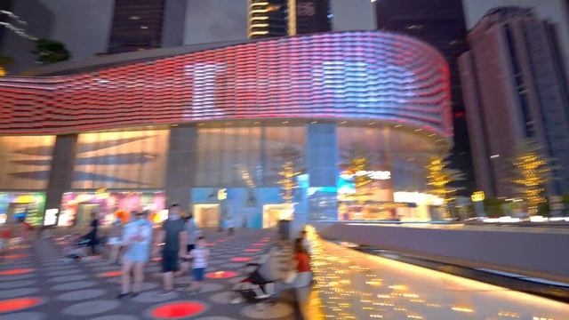 Night Walk In Shopping Area | Shenzhen, Guangdong | 深圳 | 卓悦中心