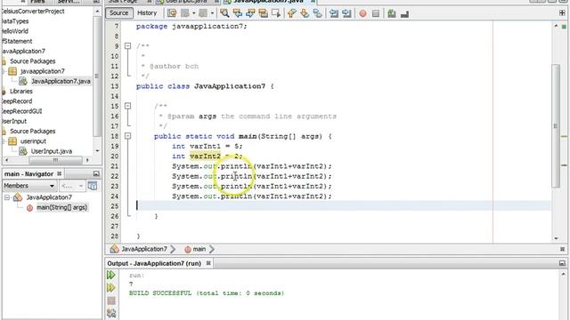 Java Tutorial 005 - Basic Maths Operation, Modulo, type cast INT to FLOAT смотреть онлайн