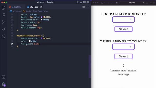 Build a Simple JavaScript Counter - Beginner Tutorial смотреть онлайн